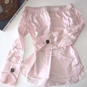 Zara Off Shoulder Shirt